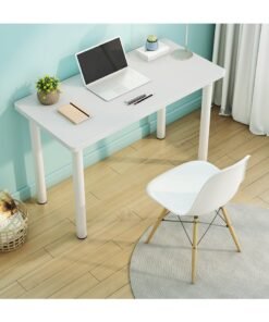 Alternative view of TOMSHOO Computer desk,Office Desk,Writing desk,Simple table for home and office,No Install Needed,120*60*75cm (White)