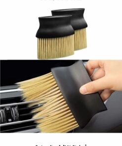 KASTWAVE Auto Interior Dust Brush, 2 Pcs Car Detailing Brush
