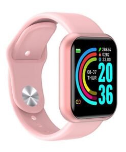 Hihonor Smart Watch (Answer/Make Call) Bluetooth Fitness Tracker with Heart Rate,Sleep Monitor,Life Waterproof 1.44-inch HD Color for Men Women Compatible with iPhone & Android (Pink)