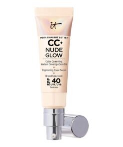 CC+ Nude Glow Lightweight Foundation + Glow Serum with SPF 40