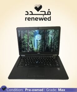 DELL Renewed - Latitude E7450 Laptop With 14-Inch Display,Intel Core i5 Processor/5th Gen/8GB RAM/256GB SSD/Intel HD Graphics 5500 Black