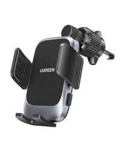 Ugreen Car Phone Holder Car Mount, 360° Adjustable Arm for Air Vent, One-button Release, Metal Hook Mobile Holder, Fit for iPhone 16/15/14, Samsung S25/24/23, 4.7-7.2-inch Smartphone Accessories -