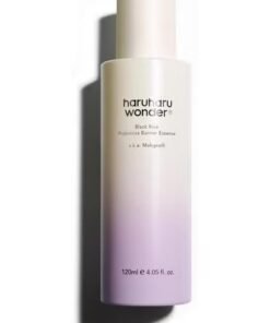 haruharu Wonder Black Rice Probiotics Barrier Essence 4.05 fl. oz., Essence Toner to Strengthen Skin Barrier with Ceramides, Fermented Ingredients, Soothing, Moisturizing, Plumping