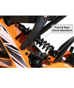 Kugoo Wish 04 Electric Dirt Bike 3700W Brushless Motor 80km/h Top Speed 67.2V 36Ah Battery Recommended for Adults Maximum Riding Range 60–70km Off-Road Design Orange Black Color - Image 4