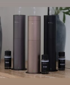 Hotel Collection Studio Pro Essential Oil Diffuser - 600 sq ft Coverage - Portable with Remote - Cold-Air Diffusion Technology Scent Diffuser - Home, Office & Business - Black