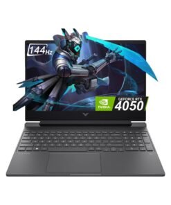 HP (Upgraded Version) Victus Gaming Laptop 15.6 inch, Intel Core i5-13420H Processor, 16GB DDR4 RAM,512GB SSD,15.6" FHD IPS 144Hz, 250 Nits, NVIDIA RTX 4050 6GB Graphics, Backlit Keyboard,Windows 11 Home / Mica English/Arabic Mica Black (Upgraded Version)