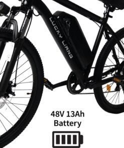 Lucky Liang DSO1 Electric Bike 500W Motor (750W Max), 48V 13Ah Battery, 45Km/h Speed, 45Km Range, 26” Tires, Disc Brakes, Carbon Steel Frame – Powerful E-Bike for Adults - Image 3