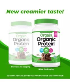 Orgain Organic Protein Powder Creamy Chocolate Fudge 32.4oz (2.03lb) 920g