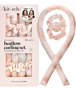 Satin Heatless Curling Set