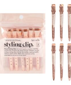 Pro Styling Clips 6pc Set - Rose Gold