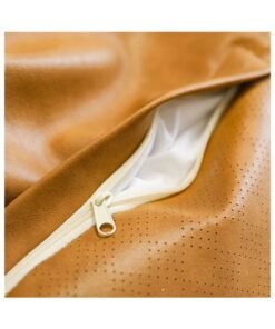 DANUBE HOME Oxford Bean Bag Dia 80 cm x H 110 cm- Brown - Image 4