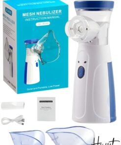 Houmt Nebulizer Portable Mini Vaporizers Handheld Atomizers for Adults and Children Travel Nebulizer Steam Inhalator Low Power