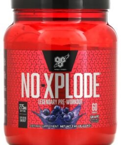 BSN Noxplode  Preworkout  Grape  60 Servings 2.45 Lb