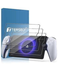 Tersely 【3 Pack】 Tempered Glass Screen Protector for Sony PS5 Playstation Portal Remote Player 8 inch - PlayStation 5, Ultra Clear, Anti-Fingerprint, Easy to Install