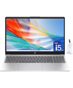 HP (Upgraded Version) 15 Laptop With 15.6-Inch Display, Core i5-1335U Processor/16GB RAM/1TB SSD/Intel Iris XE Graphics/Windows 11 Home / English/Arabic Silver