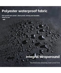 Alternative view of ShebSheb Two-Sided Convenient Bicycle Cover Waterproof,Outdoor Bike Covers Dust Rain Wind Proof Cover for Mountain Road Electric Bikes