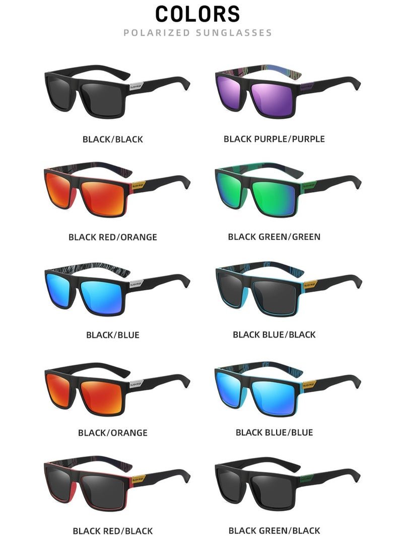 QUISVIKER Polarized Sunglasses For Men And Women Riding Glasses Running Glasses Mountaineering Glasses Driving Glasses Fishing Glasses Uv400 Goggles - Image 5