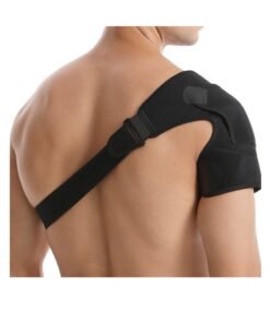 NOVOLAN Sports Shoulder Pads Sports Shoulder Support, Ice Pack Compatibility, Adjustable Pressure and Support, Enhanced Stability & Protection, Comfortable & Breathable Material, Basketball Tennis