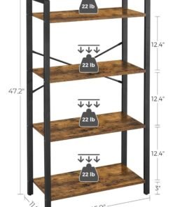 Alternative view of SKY-TOUCH 4 Layer Kitchen Storage Shelf, Heavy Duty Organizer Rack Unit