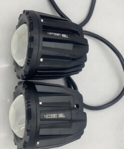 TBS DESIGN 40W 6000K Spot Beam Round LED Work Light Pod lights Work Lamp for Off Road 4x4 Pickup Truck Motorcycle SUV Truck Wrangler Boat Tractor Fog Lights (Pack of 2)