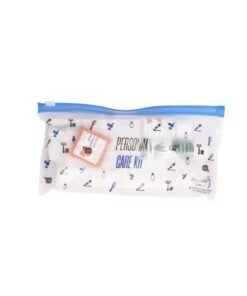 Sevenhills Toiletries 15 Sets Hotel Accessories,Guest House Kit,Guest Room Amenities,Marriage Guest Toiletry Kit Hospital Kit Frosted Zipper Pouch 9 X 4.5 INCH (15 Sets)