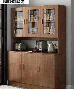 KLNAMAEAAN Sleek Space Minimalist Living Room Wall Cabinet Wardrobe