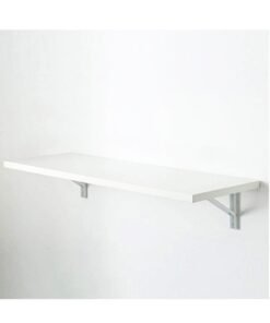 MODERN HOME White Wall-Mounted Foldable Table & Desk 80×50 – Space-Saving, Multi-Purpose Home & Office Desk