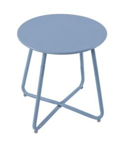 NKX Nordic Style Iron Round Table Nightstand Sofa Table Furniture