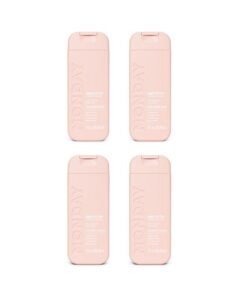 Monday Haircare Smooth Shampoo & Conditioner Travel Pack - 3oz, 90ML Travel Kit (2 x Shampoo,2 x Conditioner)