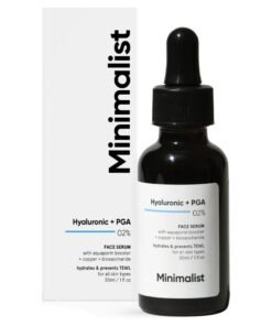 MINIMALIST 2% Hyaluronic Acid Serum for Intense Hydration, Glowing Skin And Fine Lines Daily Hydrating Face Serum For Women And Men with Dry, Normal And Oily Skin