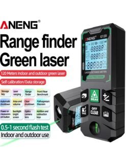 ANENG 50M/70M/100M/120M Smart High-Precision Laser meter 30 Set of Data Storage Autonomous Calibration Laser Rangefinder