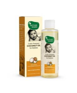 Mother Sparsh Cold Pressed Coconut Oil For Baby Massage, Skin & Hair Care | 100% Natural Baby Oil For New Born | 200Ml
