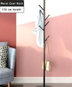 Alternative view of XiuWoo Coat Rack Clothes Rack Stand Coat Tree Hat Handbag Hanger Freestanding Sturdy Metal Coat Rack Stand for Clothes Coat and Hat Hanger Organizer Rack