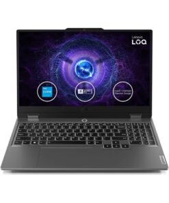 Lenovo LOQ 15IRX9 Gaming (Upgraded Version) Laptop With 15.6-Inch Display, Core i7-13650HX Processor/16GB RAM/512GB SSD/6GB NVIDIA GeForce RTX 3050 Graphics/Windows 11 Home/ English/Arabic Luna Grey
