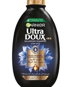garnier Ultra Doux Balancing Shampoo Black Charcoal Nigella Seed Oil 200ml