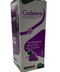 Codeleve Natural Herbal Dry Cough Syrup, 120 ml