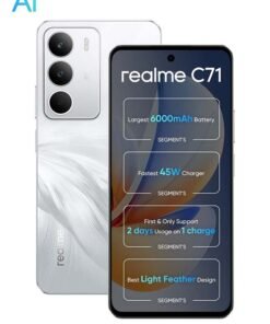 realme C71 Dual SIM White Swan 8GB RAM 256GB 4G - Middle East Version