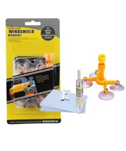 JAJEEK Windshield Repair Kit – Professional DIY Auto Glass Repair Tool for Cracks & Chips – Easy to Use, Quick & Effective, Restore Windshield & Auto Glass to Original Condition, Clear Resin, Perfect for Cars, Trucks & SUVs