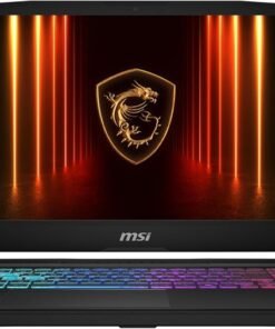 MSI Katana 15 HX Gaming Laptop, Intel Core i7-14650HX, 15.6 Inch 165Hz QHD , 16GB RAM, 1TB SSD, NVIDIA RTX 5070 8GB, Win 11  Home, English,   Black english Black