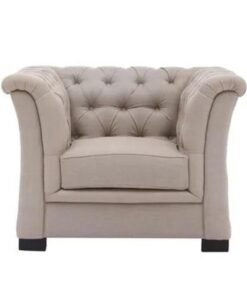 Maharat Al Bahar Chester Hill Single Fabric Sofa Beige 90x80x80