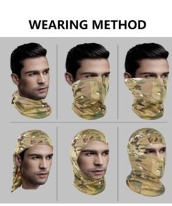Daytoyz Balaclava Face Mask UV Protection Windproof Hood Tactical Mask for Ski Cycling Outdoor Fishing Hunting Camo - Image 5
