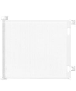 CHIYLE Retractable Baby Safety Gate 180cm – Extra Wide Mesh Gate for Stairs, Doorways & Hallways – One-Hand Lock, Easy Installation, Indoor & Outdoor Pet & Child Barrier