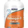 Now Foods Omega-3 1000mg, Epa / 120 Dha, Molecularly Distilled, Cardiovascular Support, 500 Softgels
