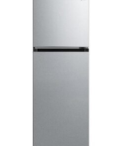 Midea 346L Gross And 236L Net Top Mount Double Door Refrigerator, Frost Free, Smart Sensor And Humidity Control, Inverter Quattro, Active-C Fresh, MultiAir Flow, Electronic Control - MDRT346MTE46AED Silver