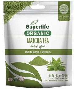 SuperLife  Organic Matcha Tea Traditional Herbal Tea Caffeine Free Gluten And Dairy Free Vegan 100 Gm