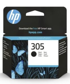 HP 305 Original Ink Cartridge Black | Works with HP Deskjet 2300, 2700, Hp Deskjet Plus Series 4100, Hp Envy 6010 Series, Hp Deskjet Envy Pro 6400 Series Black