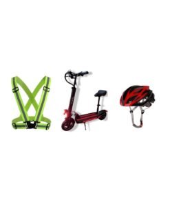 Winner Sky Electric Scooter E10 with 50km Mileage 1000W Motor Full Foldability 48V 13Ah Battery Improved Speed of 50km and Anti Theft Remote Control Red