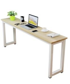 C&C Home Multipurpose Modern Luxury Living Room Narrow Side View Table Console Table Entryway Table Computer Desk Laptop Table for Home and Office 100x30x73 cm - Image 3