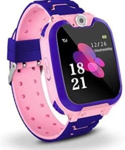 Nabi Kids Smart Watch Phone Music Smart Wrist Watch for 3-12 Year Old Boys Girls with Camera Sim Card Slot Touch Screen Game Watch Outdoor Activities Toys Childrens Day Gift (Pink)