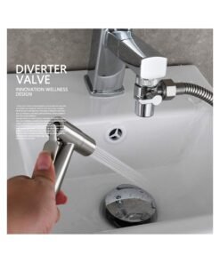 COOLBABY Brass Diverter Valve for Kitchen Sink Faucet or Bathroom Basin Tap - Image 4
